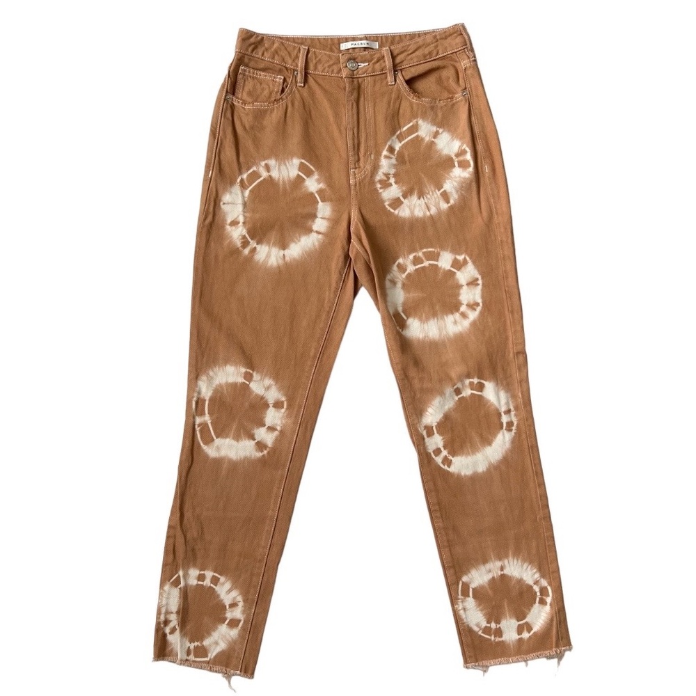 PacSun Brown Tie-Dye Straight Leg Jeans